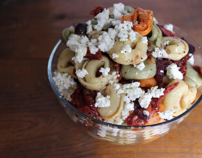 Tuscan Tortellini Pasta Salad ~